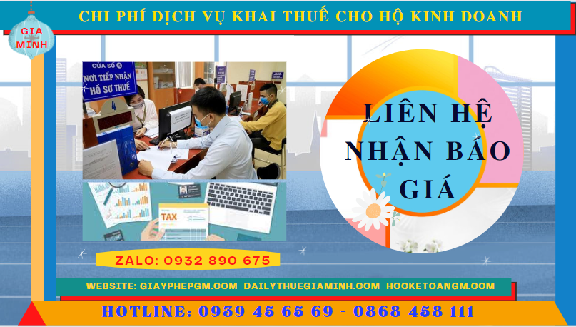 Dịch vụ khai thuế cho hộ kinh doanh tp hồ chí minh 5 Bảng giá chi tiết dịch vụ khai thuế cho hộ kinh doanh tại TP Hồ Chí Minh