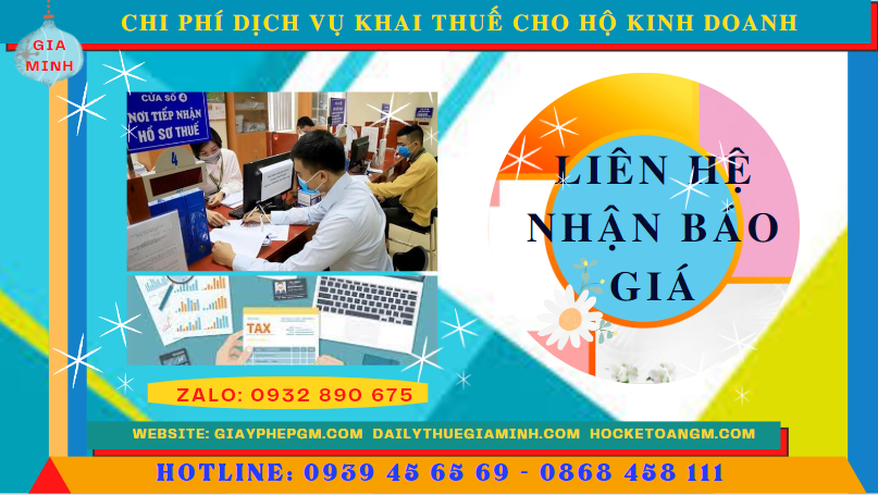 DỊCH VỤ KHAI THUẾ CHO HỘ KINH DOANH TT HUẾ 5 Bảng giá chi tiết dịch vụ khai thuế cho hộ kinh doanh tại TT Huế