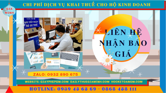 DỊCH VỤ KHAI THUẾ CHO HỘ KINH DOANH TUYÊN QUANG 5 Bảng giá chi tiết dịch vụ khai thuế cho hộ kinh doanh tại Tuyên Quang
