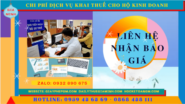Dịch vụ khai thuế cho hộ kinh doanh tại Vĩnh Long - Hỗ trợ trọn gói, chuyên nghiệp, uy tín 5 Bảng giá chi tiết dịch vụ khai thuế cho hộ kinh doanh tại Vĩnh Long