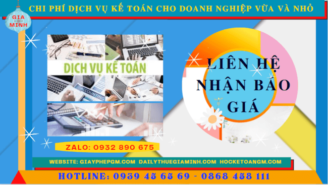 Bảng giá dịch vụ kế toán cho doanh nghiệp nhỏ và vừa ở Hà Nội