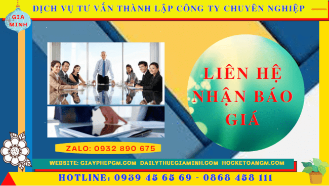 Bảng giá dịch vụ thành lập doanh nghiệp trọn gói 2022 tại Huế