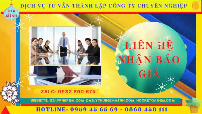 Bảng giá dịch vụ thành lập doanh nghiệp trọn gói 2022 tại Quảng Bình