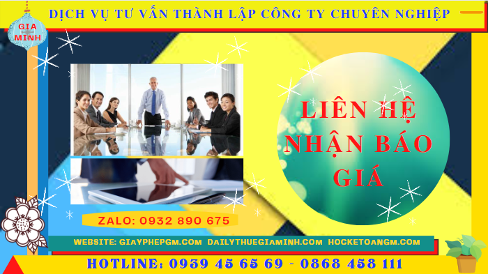 Bảng giá dịch vụ thành lập doanh nghiệp trọn gói 2022 tại Thành Phố Huế