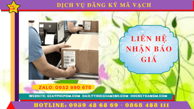 Chi phí đăng ký mã vạch uy tín trọn gói tại Đắk Lắk