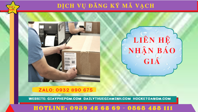 DỊCH VỤ ĐĂNG KÝ MÃ VẠCH TẠI SƠN LA TRỌN GÓI 5 Chi phí đăng ký mã vạch uy tín trọn gói tại Sơn La