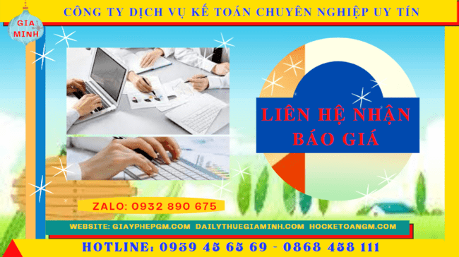 Chi phí dịch vụ kế toán trọn gói tại Bình Thuận