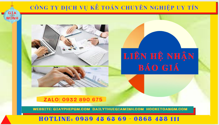 Chi phí dịch vụ kế toán trọn gói tại Hòa Bình