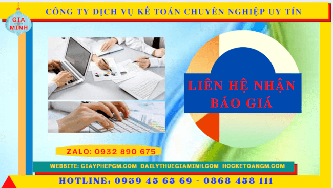 Tư vấn thuế và lập báo cáo tài chính chuyên nghiệp tại Nam Định 17 Chi phí dịch vụ kế toán trọn gói tại Nam Định