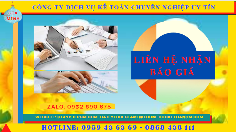 Chi phí dịch vụ kế toán trọn gói tại Sóc Trăng