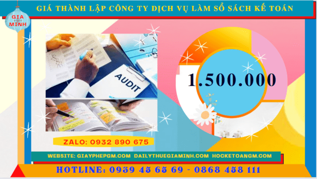 CÔNG TY DỊCH VỤ LÀM SỔ SÁCH KẾ TOÁN TẠI ĐIỆN BIÊN 5 Chi phí dịch vụ làm kế toán cho doanh nghiệp tại Điện Biên