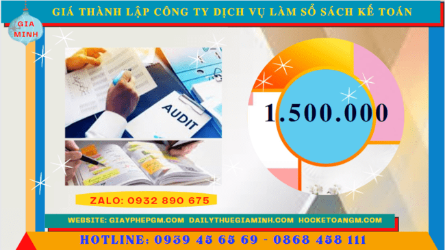 CÔNG TY DỊCH VỤ LÀM SỔ SÁCH KẾ TOÁN TẠI GIA LAI 5 Chi phí dịch vụ làm kế toán cho doanh nghiệp tại Gia Lai