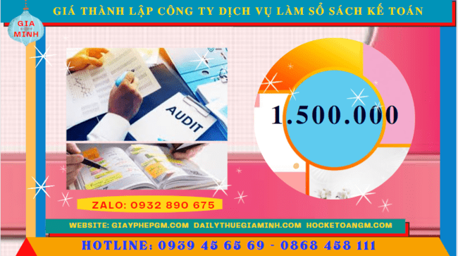 Chi phí dịch vụ làm kế toán cho doanh nghiệp tại Hà Nam