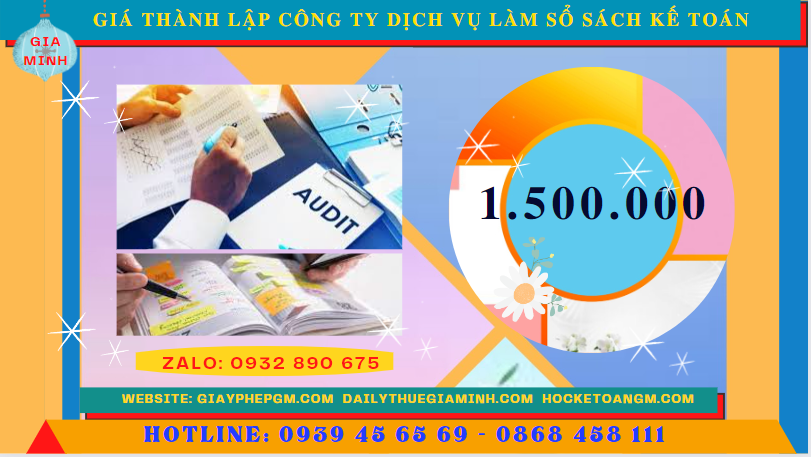 Chi phí dịch vụ làm kế toán cho doanh nghiệp tại Long An