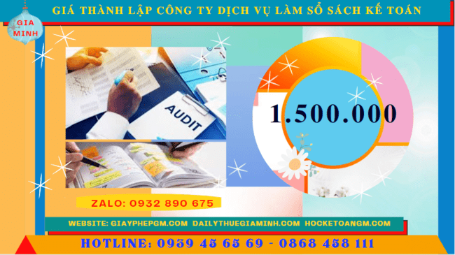 Chi phí dịch vụ làm kế toán cho doanh nghiệp tại Ninh Bình