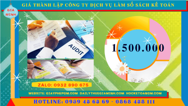 Chi phí dịch vụ làm kế toán cho doanh nghiệp tại Thành Phố Cần Thơ