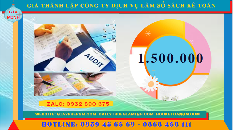 Chi phí dịch vụ làm kế toán cho doanh nghiệp tại TT Huế