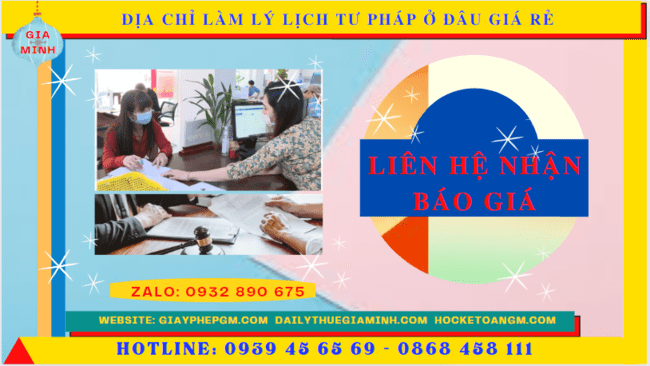 Địa chỉ làm lý lịch tư pháp tại bắc ninh ở đâu giá rẻ? 6 Chi phí làm lý lịch tư pháp tại Bắc Ninh ở đâu giá rẻ?