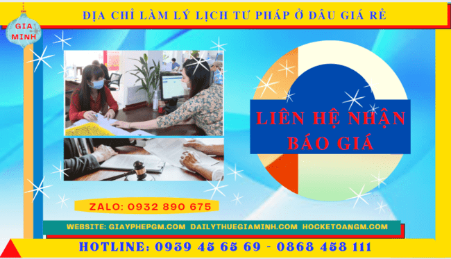 Địa chỉ làm lý lịch tư pháp tại huế ở đâu giá rẻ? 6 Chi phí làm lý lịch tư pháp tại Huế ở đâu giá rẻ?