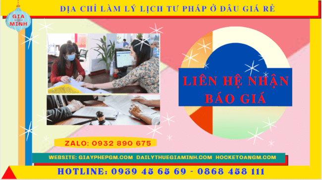 Chi phí làm lý lịch tư pháp tại Hưng Yên ở đâu giá rẻ?