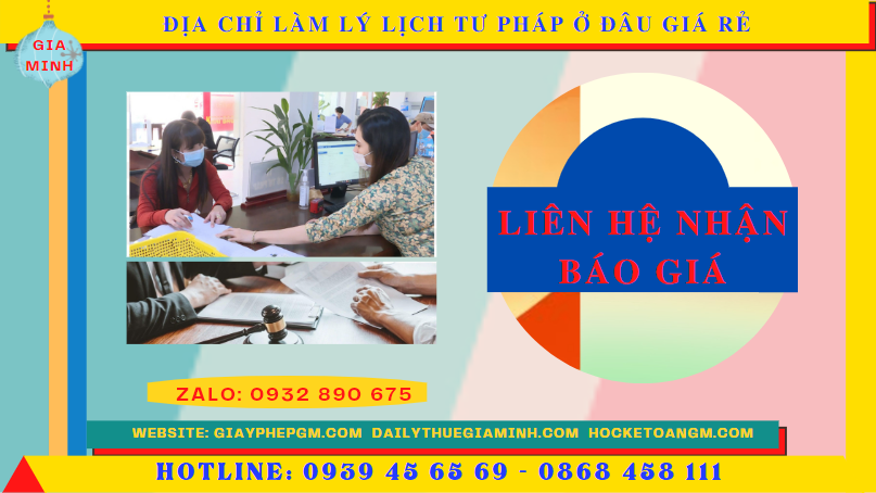 Địa chỉ làm lý lịch tư pháp tại thừa thiên huế ở đâu giá rẻ? 6 Chi phí làm lý lịch tư pháp tại Thừa Thiên Huế ở đâu giá rẻ?