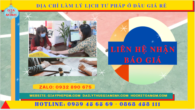 Địa chỉ làm lý lịch tư pháp tại tiền giang ở đâu giá rẻ? 6 Chi phí làm lý lịch tư pháp tại Tiền Giang ở đâu giá rẻ?