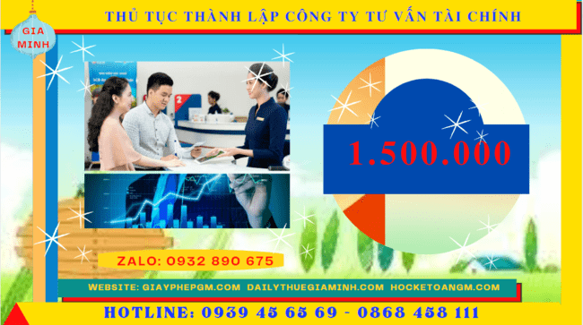 Thủ tục thành lập công ty tư vấn tài chính tại đồng tháp 6 Chi phí thành lập công ty tư vấn tài chính tại Đồng Tháp