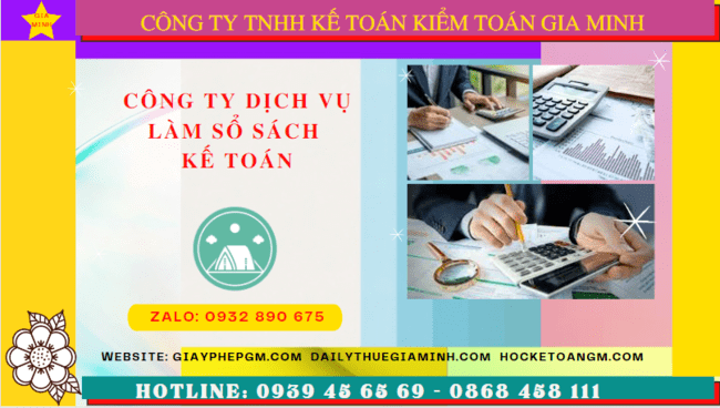 CÔNG TY DỊCH VỤ LÀM SỔ SÁCH KẾ TOÁN TẠI BÌNH DƯƠNG 4 Công ty làm dịch vụ kế toán thuế tại Bình Dương