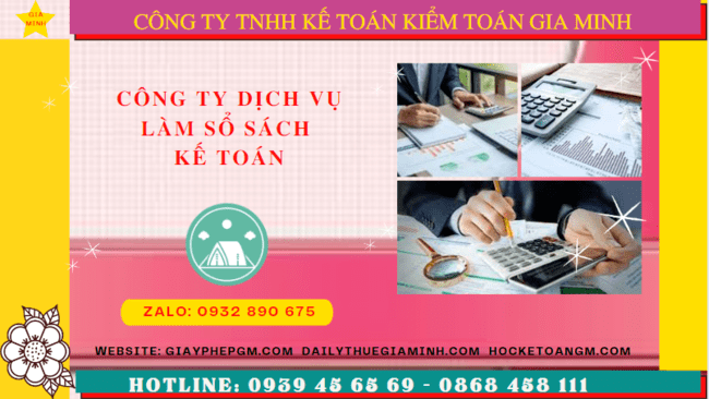 Công ty làm dịch vụ kế toán thuế tại Vĩnh Long