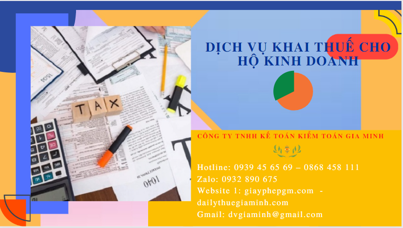 Dịch vụ báo cáo thuế cho hộ kinh doanh cá thể tại Bắc Giang