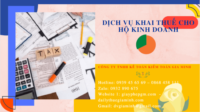 Dịch Vụ Khai Thuế Cho Hộ Kinh Doanh Bắc Ninh Uy Tín – Nhanh Gọn – Chính Xác 4 Dịch vụ báo cáo thuế cho hộ kinh doanh cá thể tại Bắc Ninh