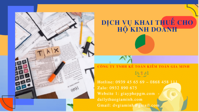 Dịch vụ báo cáo thuế cho hộ kinh doanh cá thể tại Bến Tre