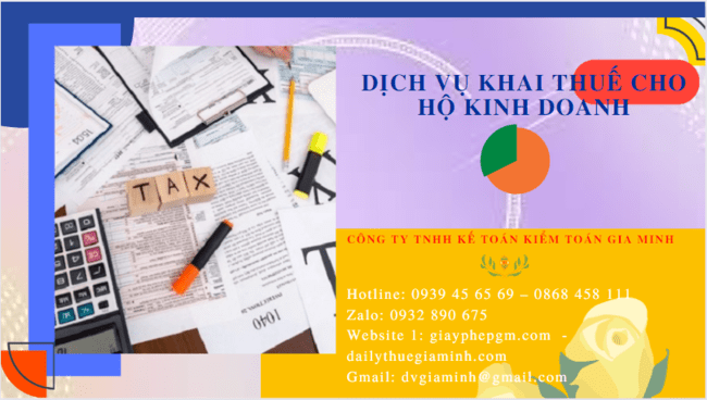 Dịch vụ báo cáo thuế cho hộ kinh doanh cá thể tại Bình Phước