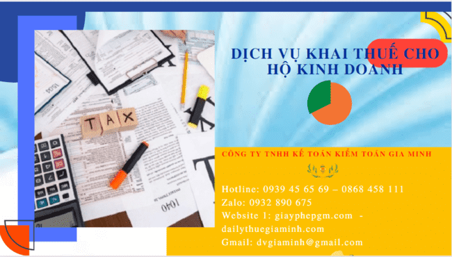 Dịch vụ báo cáo thuế cho hộ kinh doanh cá thể tại Bình Thuận