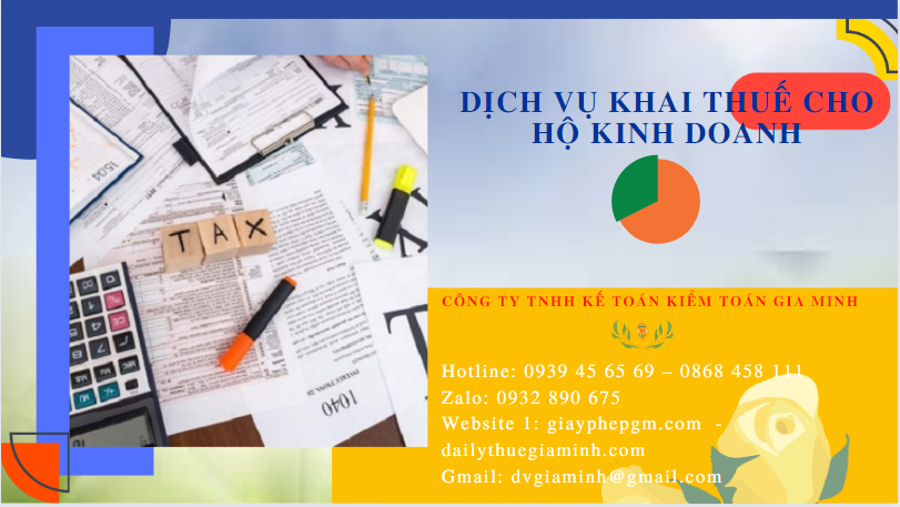 Dịch vụ báo cáo thuế cho hộ kinh doanh cá thể tại Đắk Lắk