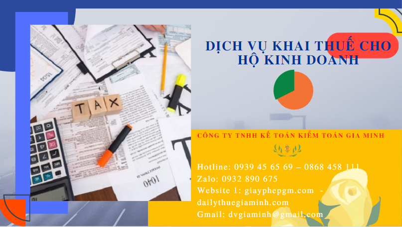 Dịch vụ báo cáo thuế cho hộ kinh doanh cá thể tại Đồng Tháp