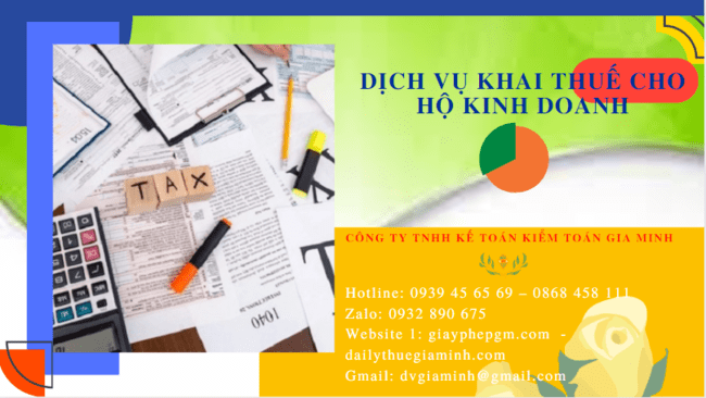 Dịch vụ báo cáo thuế cho hộ kinh doanh cá thể tại Gia Lai