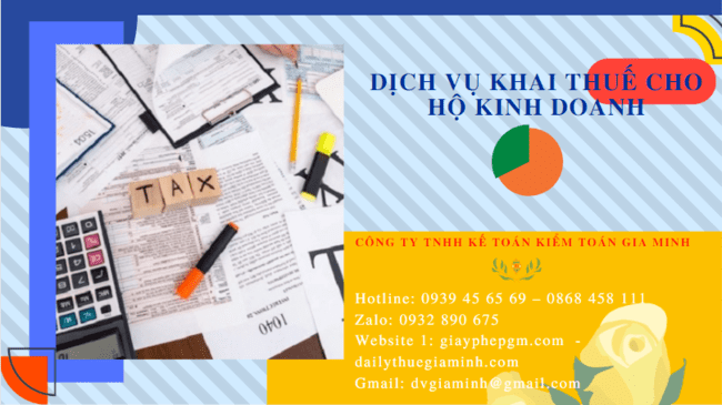 Dịch vụ báo cáo thuế cho hộ kinh doanh cá thể tại Hải Phòng