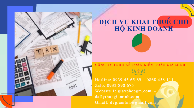 Dịch vụ báo cáo thuế cho hộ kinh doanh cá thể tại Hậu Giang