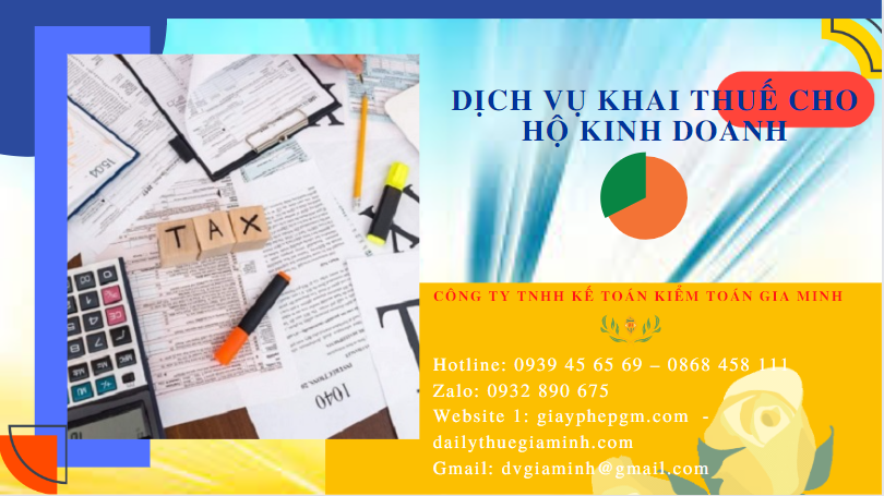 Dịch vụ báo cáo thuế cho hộ kinh doanh cá thể tại Hưng Yên