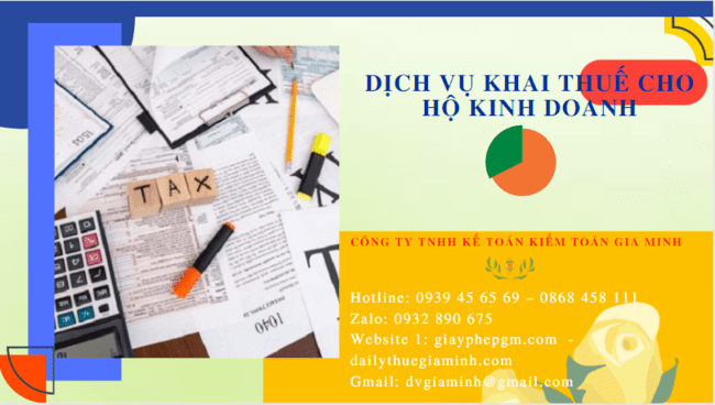 Dịch vụ báo cáo thuế cho hộ kinh doanh cá thể tại Khánh Hòa