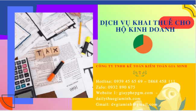Dịch vụ báo cáo thuế cho hộ kinh doanh cá thể tại Kiên Giang