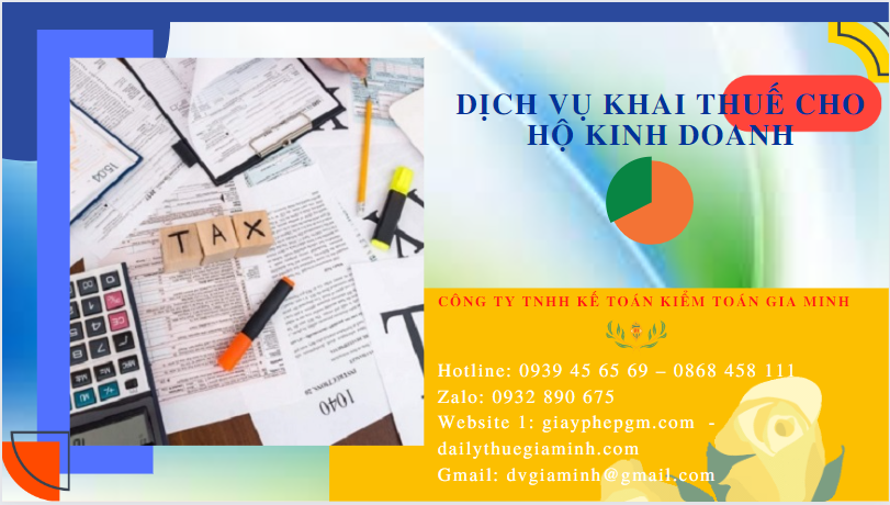 Dịch vụ báo cáo thuế cho hộ kinh doanh cá thể tại Lâm Đồng
