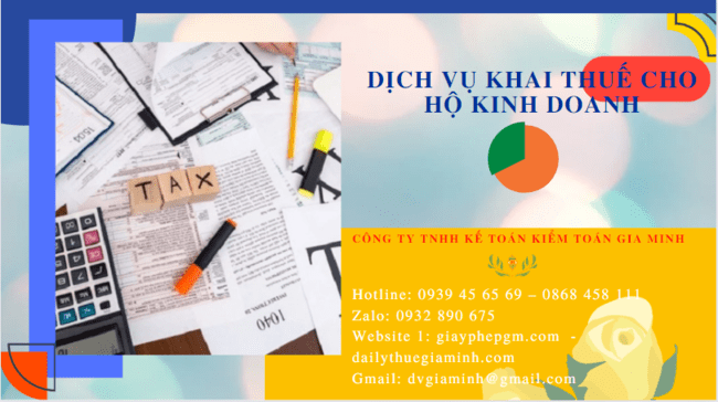 Dịch vụ báo cáo thuế cho hộ kinh doanh cá thể tại Lạng Sơn