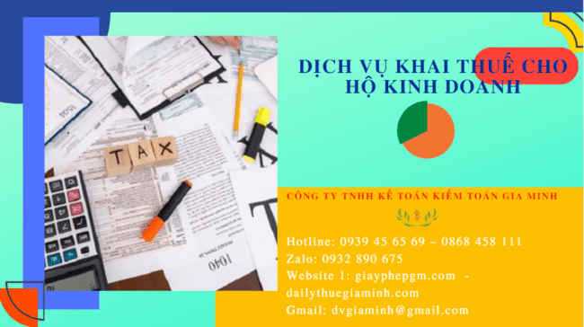 Dịch vụ báo cáo thuế cho hộ kinh doanh cá thể tại Nghệ An