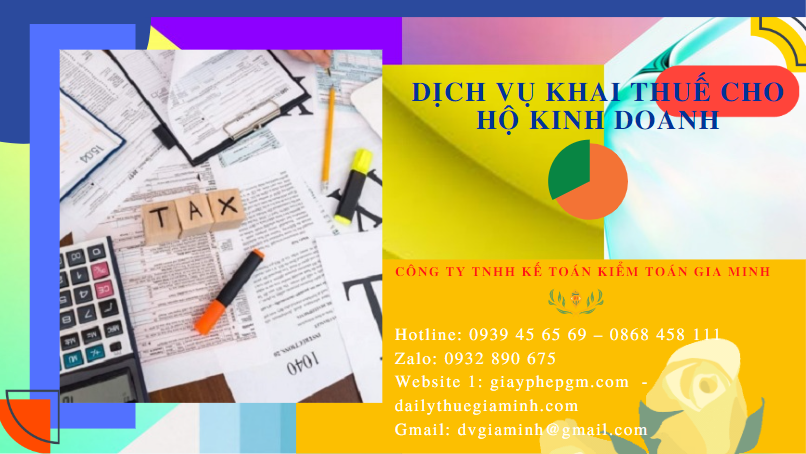Dịch vụ khai thuế cho hộ kinh doanh phú quốc 4 Dịch vụ báo cáo thuế cho hộ kinh doanh cá thể tại Phú Quốc