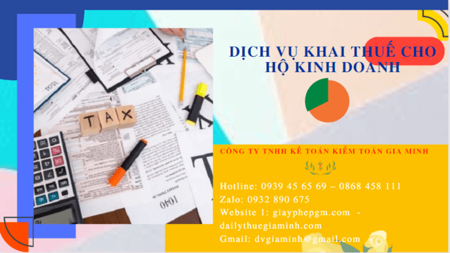 Dịch vụ báo cáo thuế cho hộ kinh doanh cá thể tại Quảng Bình