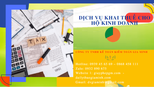 Dịch vụ báo cáo thuế cho hộ kinh doanh cá thể tại Quảng Nam