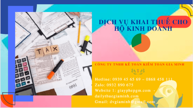Dịch vụ khai thuế cho hộ kinh doanh sóc trăng 4 Dịch vụ báo cáo thuế cho hộ kinh doanh cá thể tại Sóc Trăng