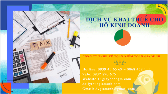 Dịch vụ báo cáo thuế cho hộ kinh doanh cá thể tại Tây Ninh